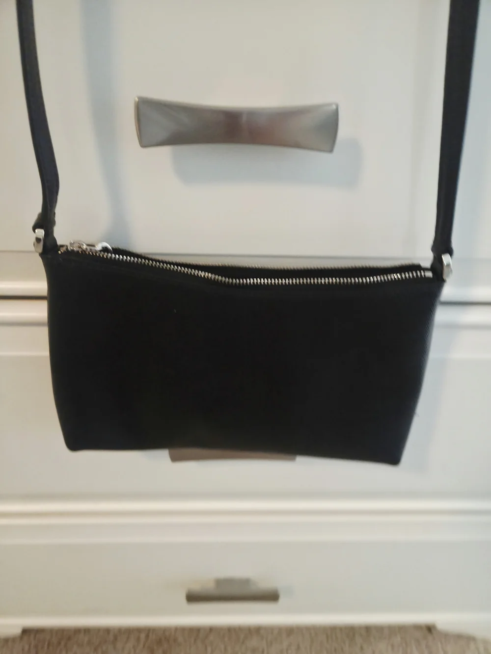Small Sadie Black Crossbody Purse